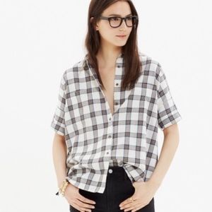 Madewell Flannel Courier Shirt | Size S